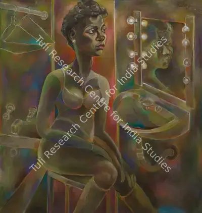 Sen, Paritosh (Artist). Isabelle Before the Mirror, 1982 | Painting, Ch.NeY/20.03.24, 2024 · Christie's