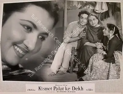 C.S. Dube (Director), Kismet Palat Ke Dekh, 1961, Lobby Card