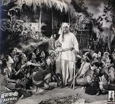 Kumar Chandershekar (Director), Banwasi, 1948, Lobby Card