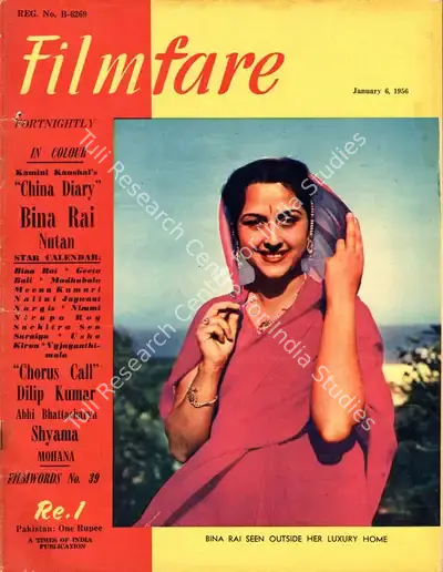 C.R. Mandy (Editor), Filmfare, 1956, Magazine