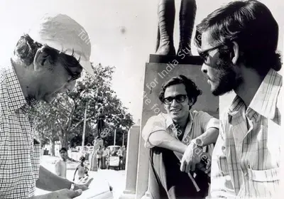 Nemai Ghosh (Still Photographer), Jana Aranya, 1976, Working Still