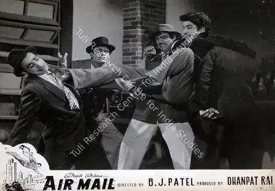 Dhanpat Rai (Producer), Air Mail, 1960, Lobby Card