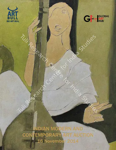 Art Bull (Auction House), Indian Modern & Contemporary Art Auction, 2014, Auction Catalogue