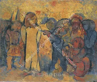 Alphonso (Artist), Christ, 1963, Painting