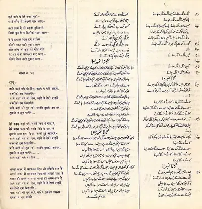 Raj Kapoor (Producer), Mera Naam Joker, 1970, Song Synopsis Booklet