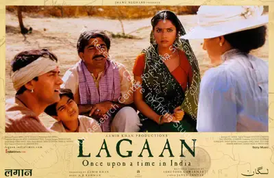 Aamir Khan (Producer), Lagaan, 2001, Lobby Card