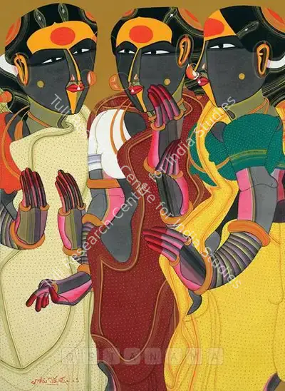 Thota Vaikuntam (Artist), Untitled, 2008, Painting
