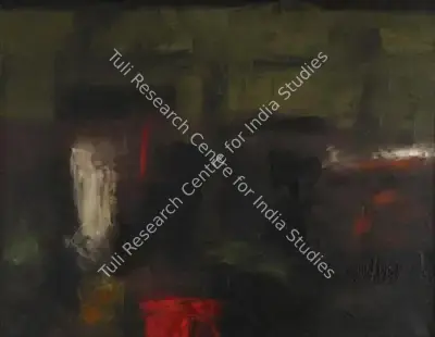 K.M. Adimoolam (Artist), Reflex, 1995, Painting