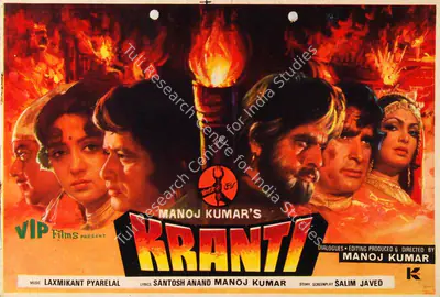 Manoj Kumar (Producer), Kranti, 1981, Song-Synopsis Booklet