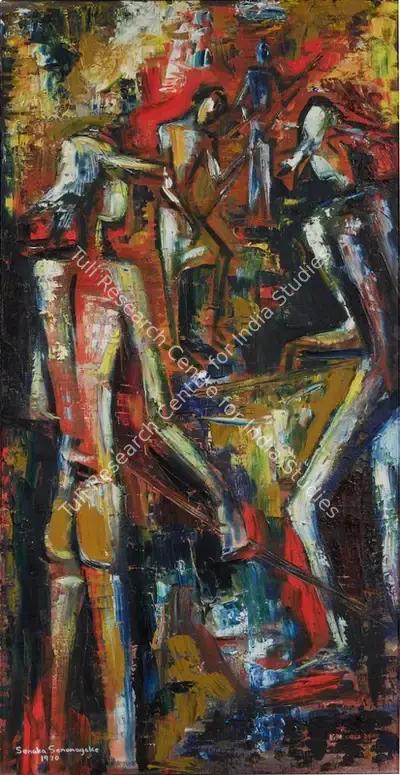 Senaka Senanayake (Artist), Untitled, 1970, Painting