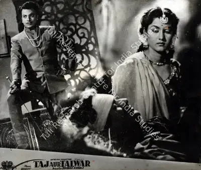 Satya Roy (Producer), Taj Aur Talwar, 1956, Photographic Still