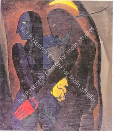 Biren De (Artist), Untitled, 1956, Painting
