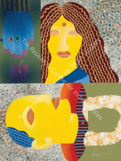 Dharmanarayan Dasgupta (Artist), Untitled, 1994, Painting