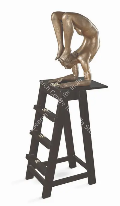 G.R. Iranna (Artist), Acrobat, Sculpture