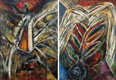 Vijay Shinde (Artist), Self, 1994, Painting