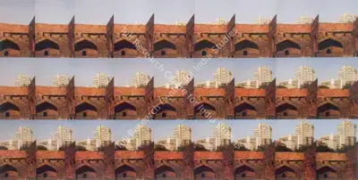 Gigi Scaria (Artist), City Uprise, 2006, Print