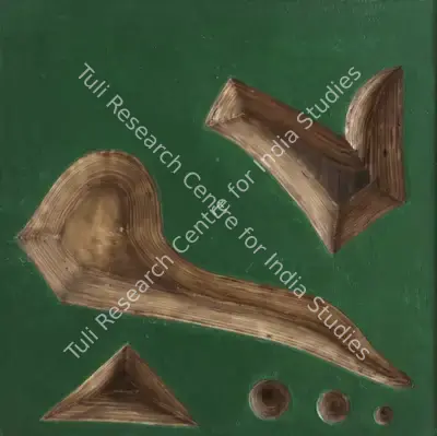 Patel, Jeram (Artist). Untitled, n.d. | Painting, Sa.Del/14.09.24, 2024 · Saffronart
