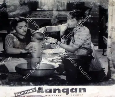 O.P. Datta (Director), Aangan, 1959, Lobby Card