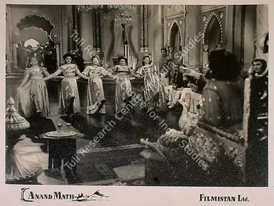 Dronacharya (Cinematographer), Anand Math, 1952, Lobby Card