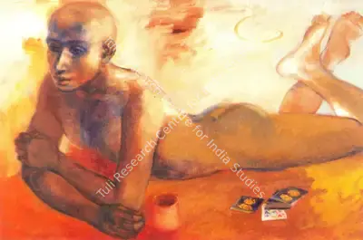 Sud, Anupam (Artist). Some Times. Oil on canvas, 2001 | Painting | FineArts | 00374015
