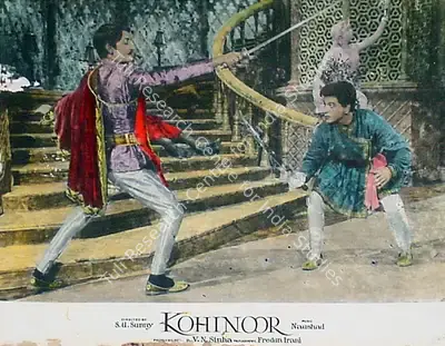 Faredoon A. Irani (Cinematographer), Kohinoor, 1960, Lobby Card