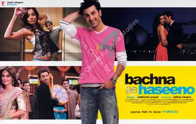 Aditya Chopra (Producer), Bachna Ae Haseeno, 2008, Lobby Card