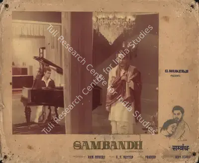 Ram Mukerji (Producer), Sambandh, 1969, Photographic Still Mounted on Lobby Card