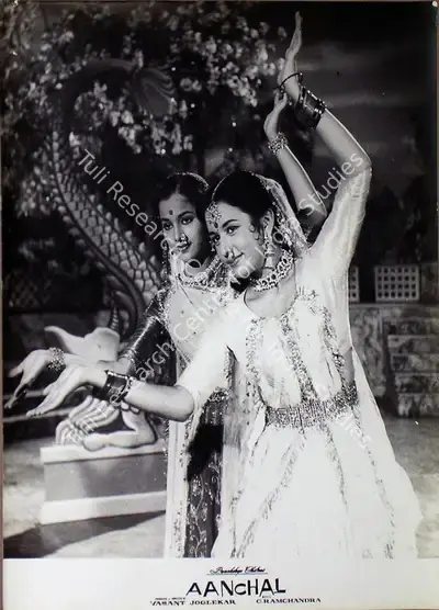 Vasant Joglekar (Producer), Aanchal, 1960, Lobby Card