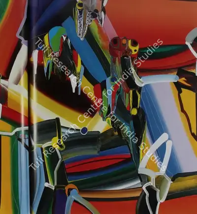 Bose Krishnamachari (Artist), Ghost, Stretched Bodies, Painting