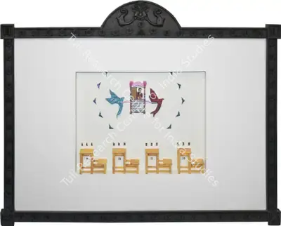 Prantik Chattopadhyay (Artist), E Class: Ideal Boy Goes To School Everyday, 2008, Painting