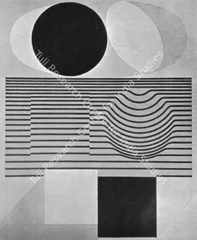 Victor Vasarely (Artist), Ondho, 1960, Painting