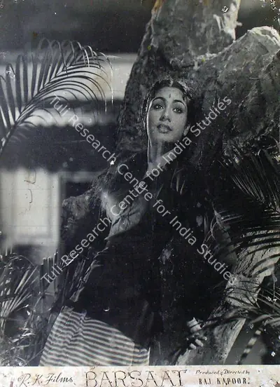Jal Mistry (Cinematographer), Barsaat, 1949, Lobby Card