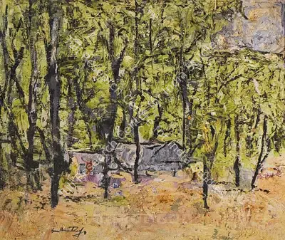 A.P. Santhanaraj (Artist), Landscape, Painting