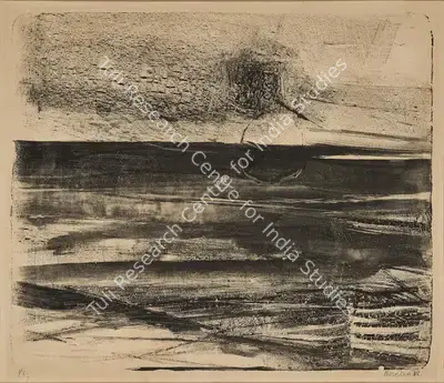 Nasreen Mohamedi (Artist), Untitled, 1962, Graphic Art