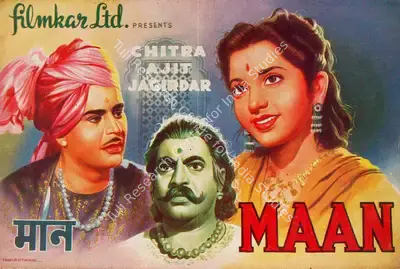 Rajender Jain (Producer), Maan, 1954, Song-Synopsis Booklet