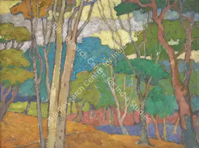 Madhav Satwalekar (Artist), Untitled, 1961, Painting