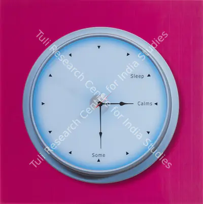 Jeebesh Bagchi (Artist), Sleep Clock, 2018, Graphic Art
