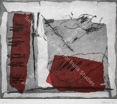 Rajendra Dhawan (Artist), Untitled, 1975, Graphic Art