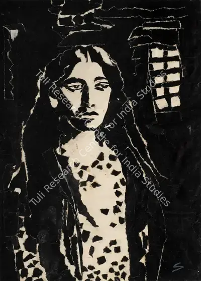 Somnath Hore (Artist), Untitled, 1960, Graphic Art