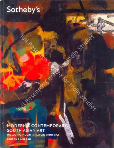 Sotheby's (Auction House), Modern and Contemporary South Asian Art, 2012, Auction Catalogue