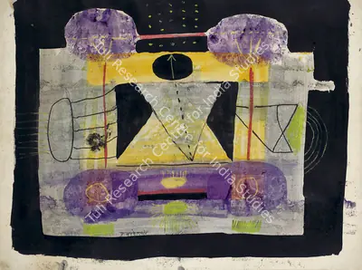 Prabhakar Barwe (Artist), Untitled, 1967, Painting