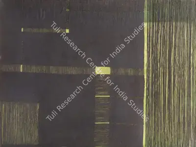 Manish Limbhachiya Nai (Artist), Untitled (Black Piece), Painting