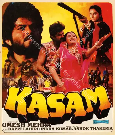 Inder Kumar (Producer), Kasam, 1988, Song-Synopsis Booklet