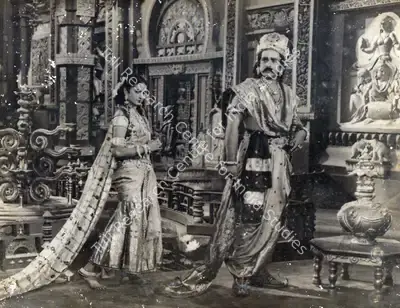 Shanker Bhatt (Producer), Vikramaditya, 1945, Photographic Still