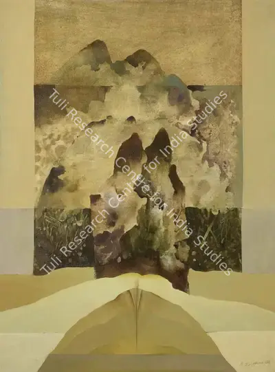 Dasgupta, Bimal (Artist). Untitled, 1989 | Painting, AG.Onl/24.04.25, 2025 · Asta Guru