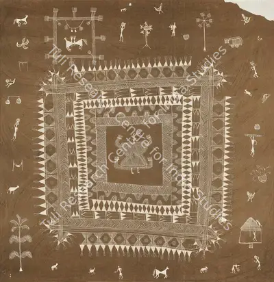 Warli School (Artist), Untitled, Painting