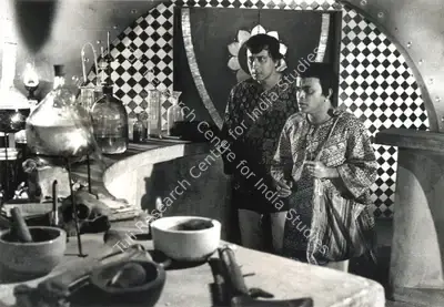 Soumendu Roy (Cinematographer), Hirak Rajar Deshe, 1980, Photographic Still