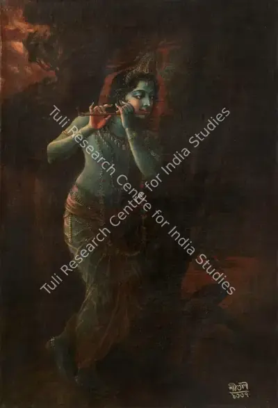 Sital Chandra Bandyopadhyay (Artist), Untitled, 1930, Painting