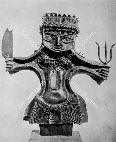 P.V. Janakiram (Artist), Goddess of War, 1967, Sculpture