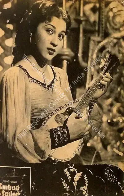 Nanabhai Bhatt (Director), Sinbad Jahaaji, 1952, Lobby Card